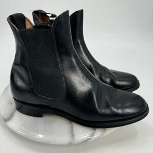 Windsor made in england style 3902 black leather ankle boots